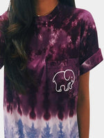 Wholesale Crew Neck Fantasy Colour Short Sleeve T-Shirts