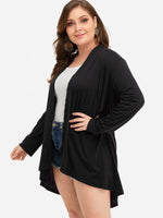 OEM Ladies Black Plus Size Coats & Jackets