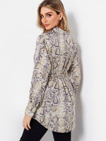 NEW FEELING Womens Snake Blouses
