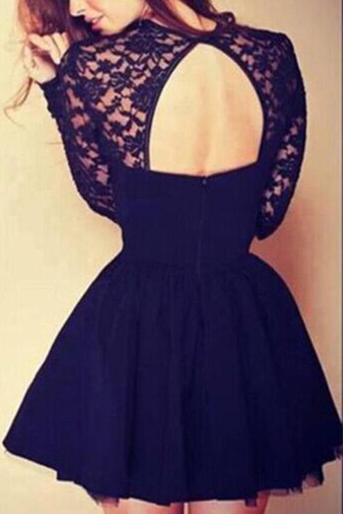 NEW FEELING Womens Black Sexy Dresses