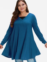 Custom Ladies Plus Size Black Tops