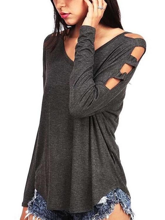 OEM Ladies Grey T-Shirts