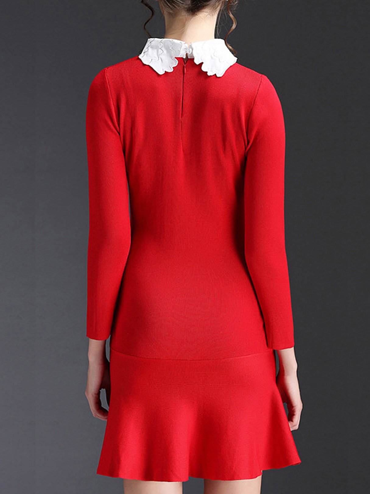 NEW FEELING Womens Red Mini Dresses