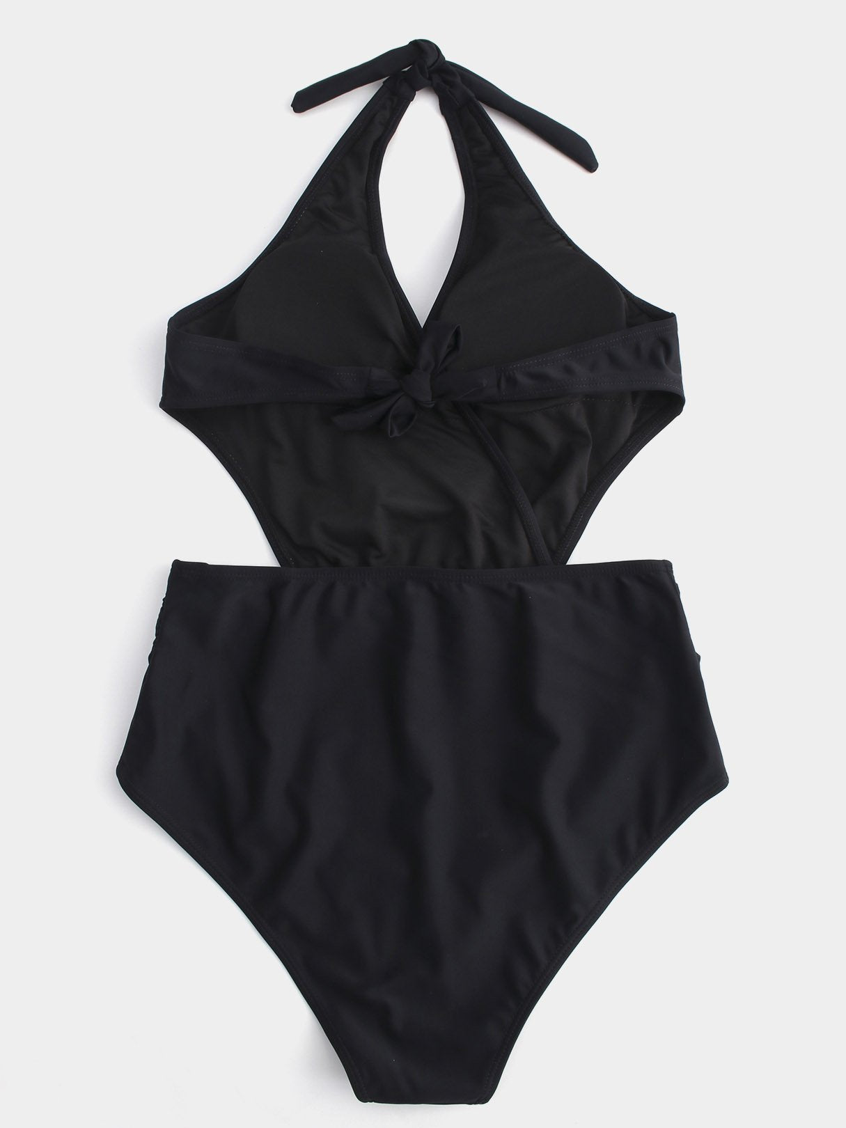 NEW FEELING Womens Black One-Pieces