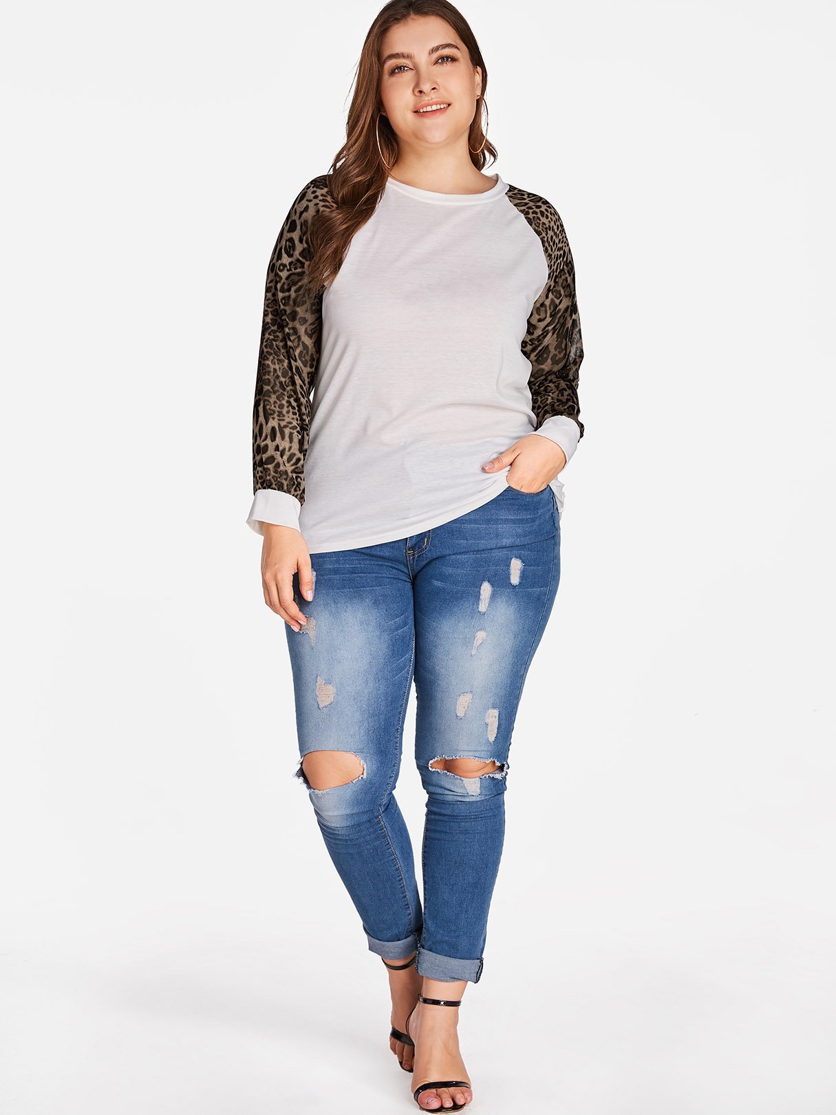 OEM ODM Ladies Plus Size Shirts Blouses