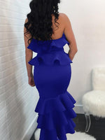 NEW FEELING Womens Navy Maxi Dresses