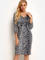 OEM Ladies Grey Bodycon Dresses