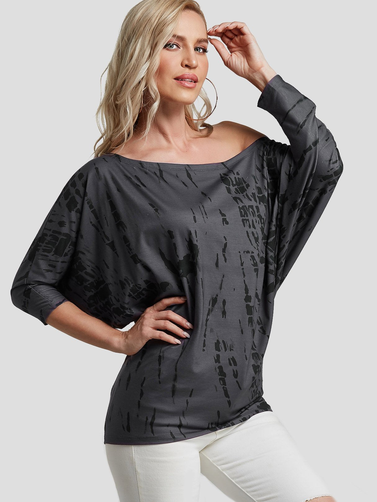 OEM Ladies Dark Grey T-Shirts