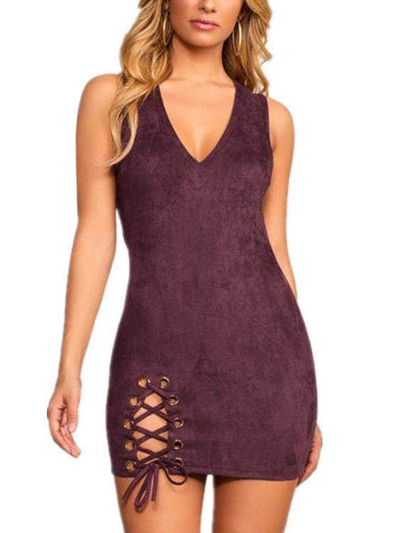ODM Ladies Sleeveless Dress