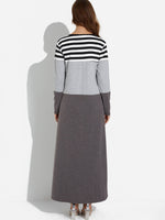 NEW FEELING Womens Grey Maxi Dresses