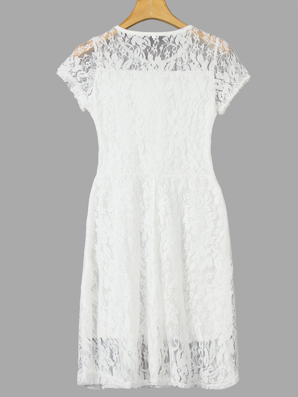 OEM Ladies White Mini Dresses