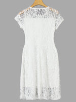 OEM Ladies White Mini Dresses