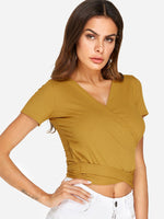 OEM Ladies Yellow T-Shirts
