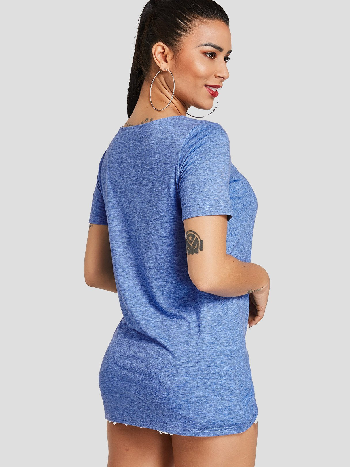 ODM Ladies Short Sleeve T-Shirts