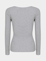 NEW FEELING Womens Grey T-Shirts