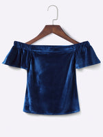 OEM Ladies Blue T-Shirts