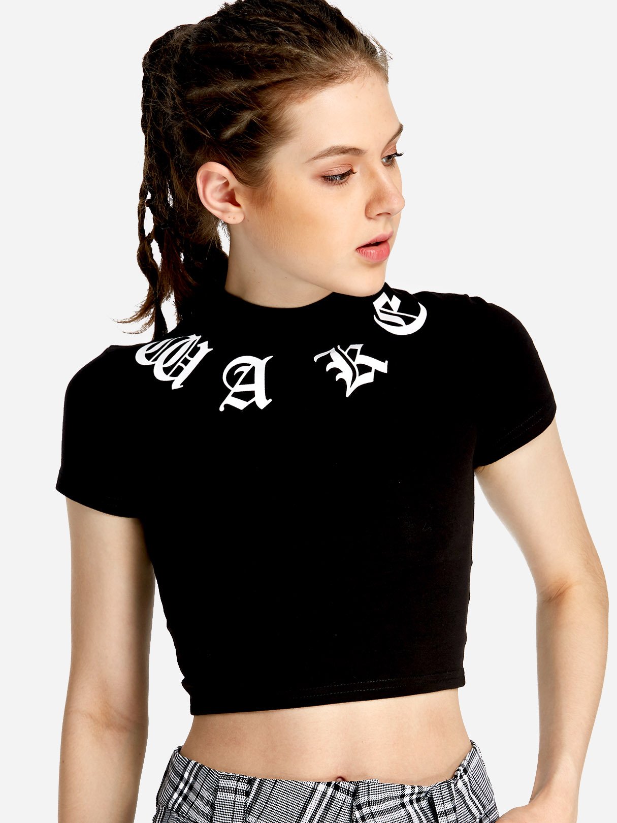 OEM Ladies Black T-Shirts