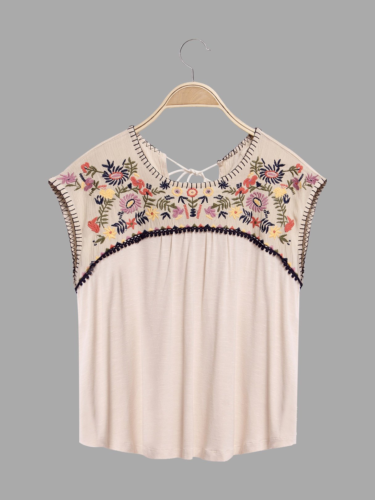 Wholesale Round Neck Apricot Camis