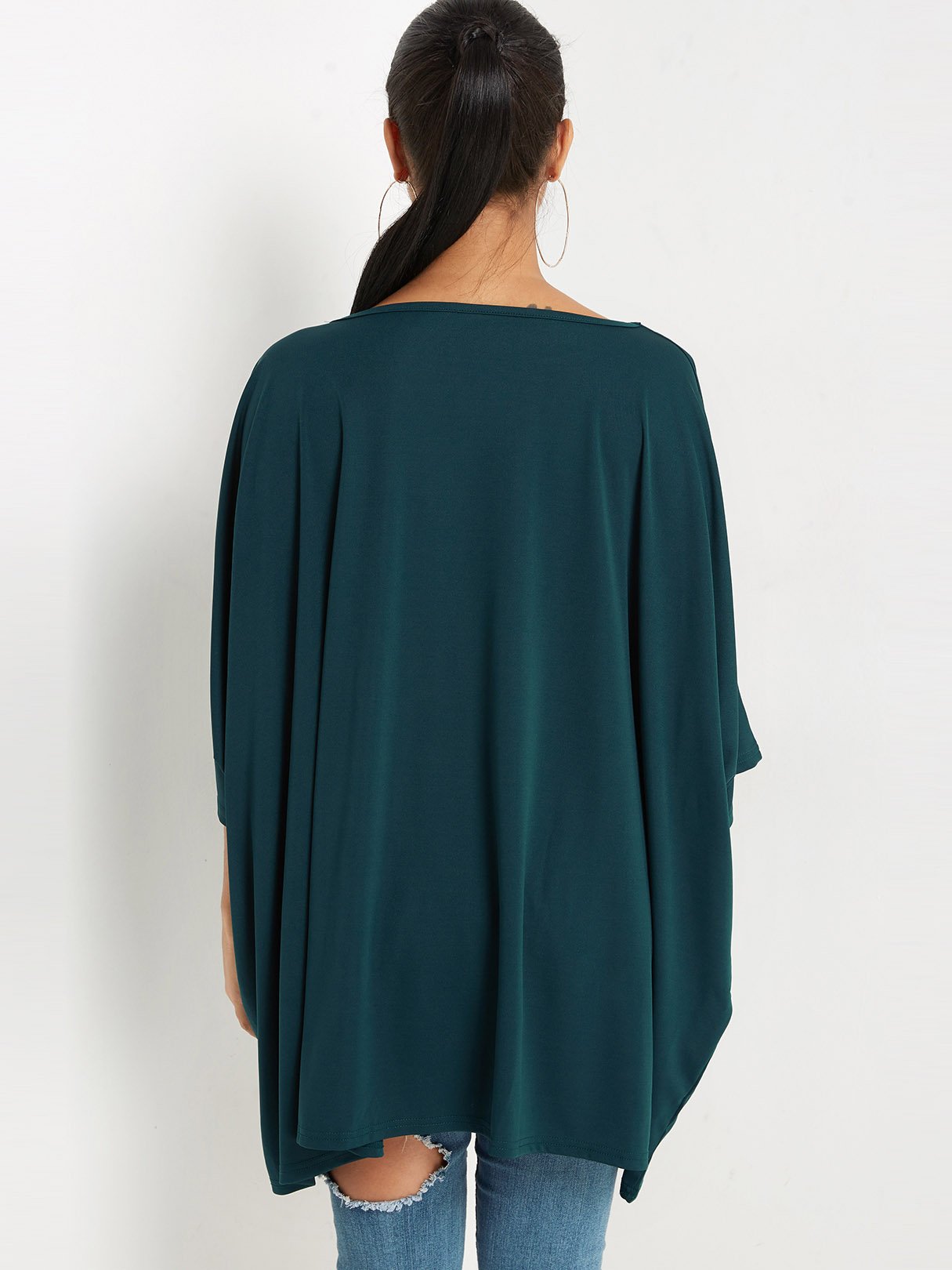 NEW FEELING Womens Green T-Shirts