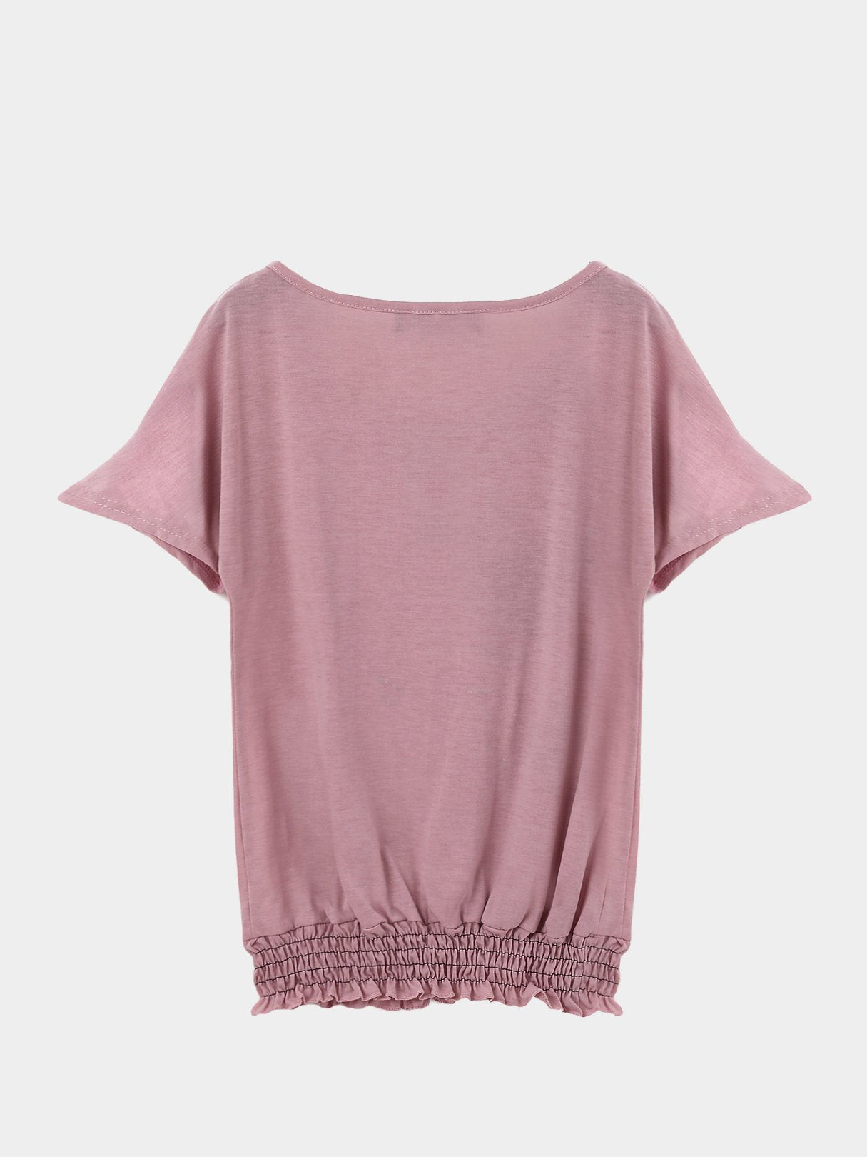 NEW FEELING Womens Purple T-Shirts