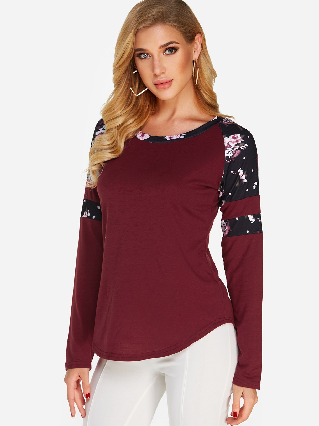 ODM Ladies Long Sleeve T-Shirts