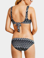 NEW FEELING Womens Black Bikinis