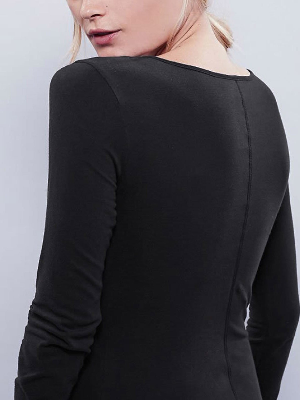 ODM Ladies Long Sleeve Maxi Dress