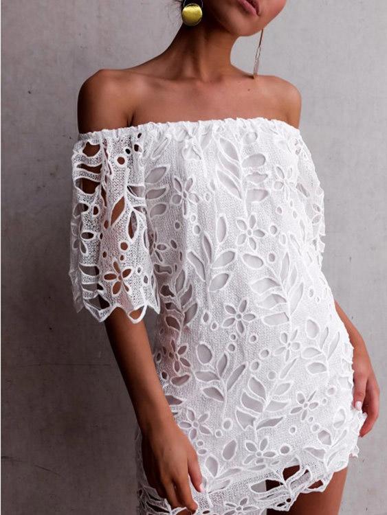 ODM Ladies Half Sleeve Dresses