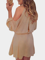 Custom Ladies White Casual Dresses