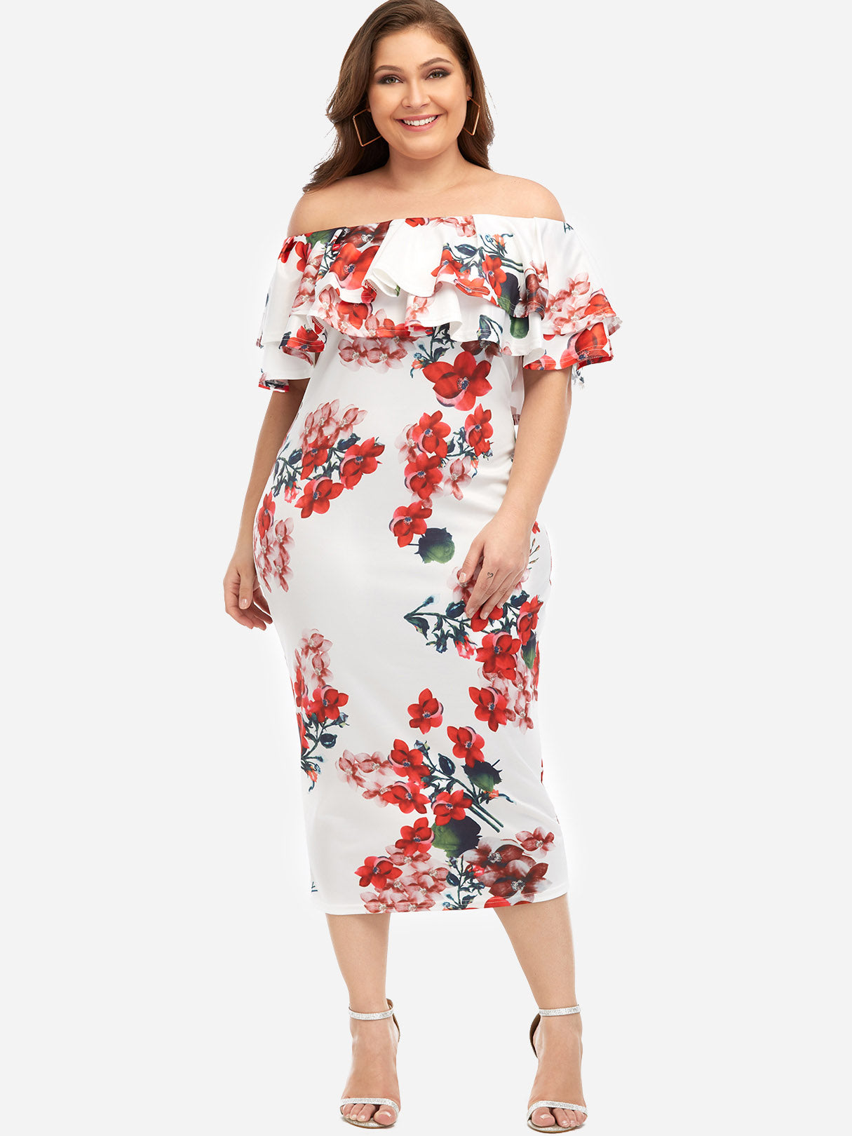 Custom Plus Size Knee Length Dresses
