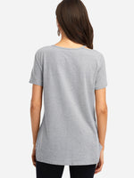 NEW FEELING Womens Grey T-Shirts