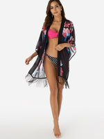 ODM Ladies Half Sleeve Cover-Up