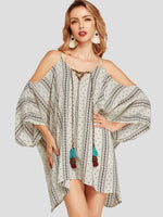 NEW FEELING Womens Apricot Casual Dresses