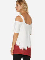 NEW FEELING Womens Red T-Shirts