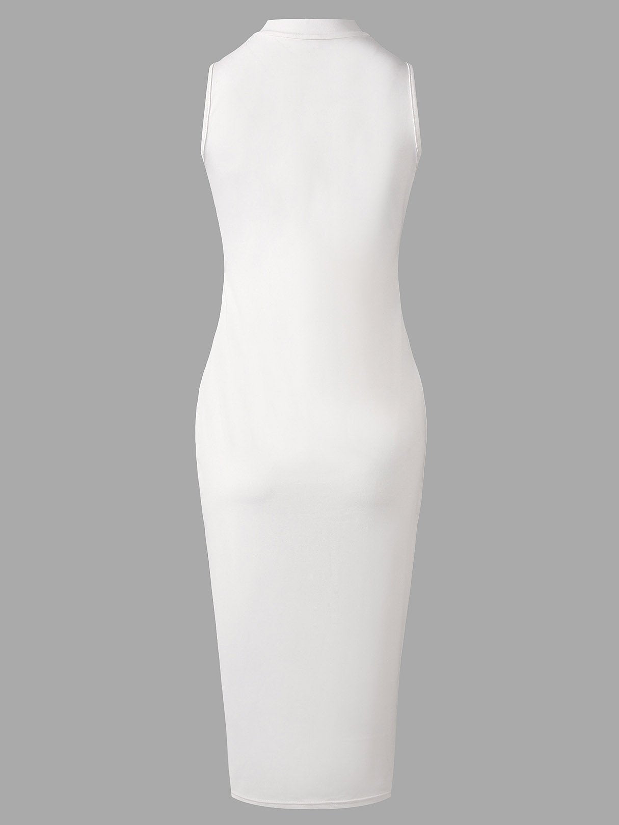 OEM Ladies White Midi Dresses