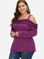 Custom Plus Size Ladies Tops Blouses