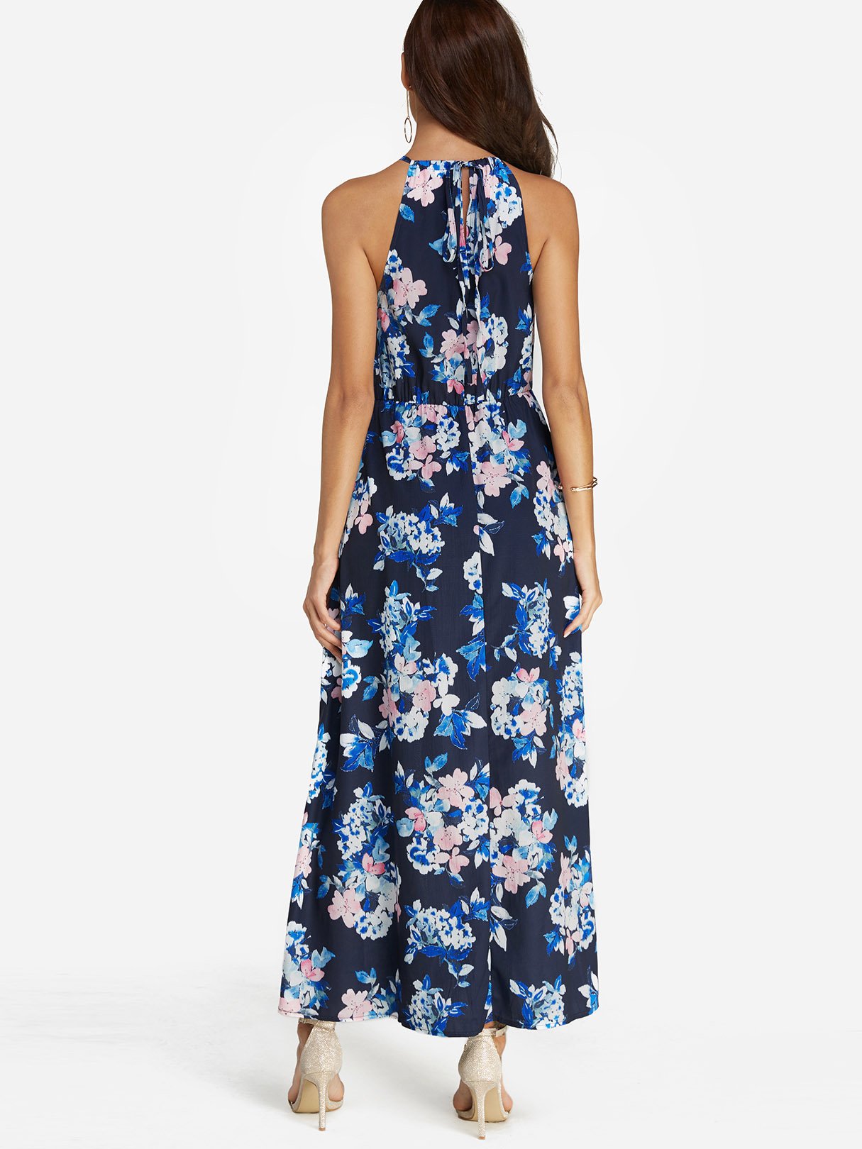 NEW FEELING Womens Blue Maxi Dresses