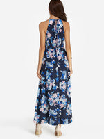 NEW FEELING Womens Blue Maxi Dresses