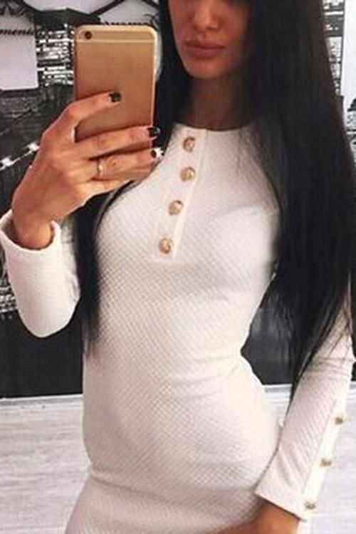 NEW FEELING Womens White Mini Dresses