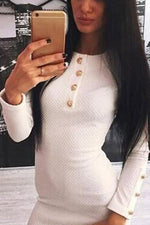 NEW FEELING Womens White Mini Dresses