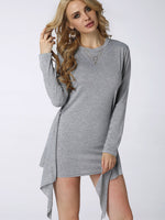 OEM Ladies Grey Mini Dresses