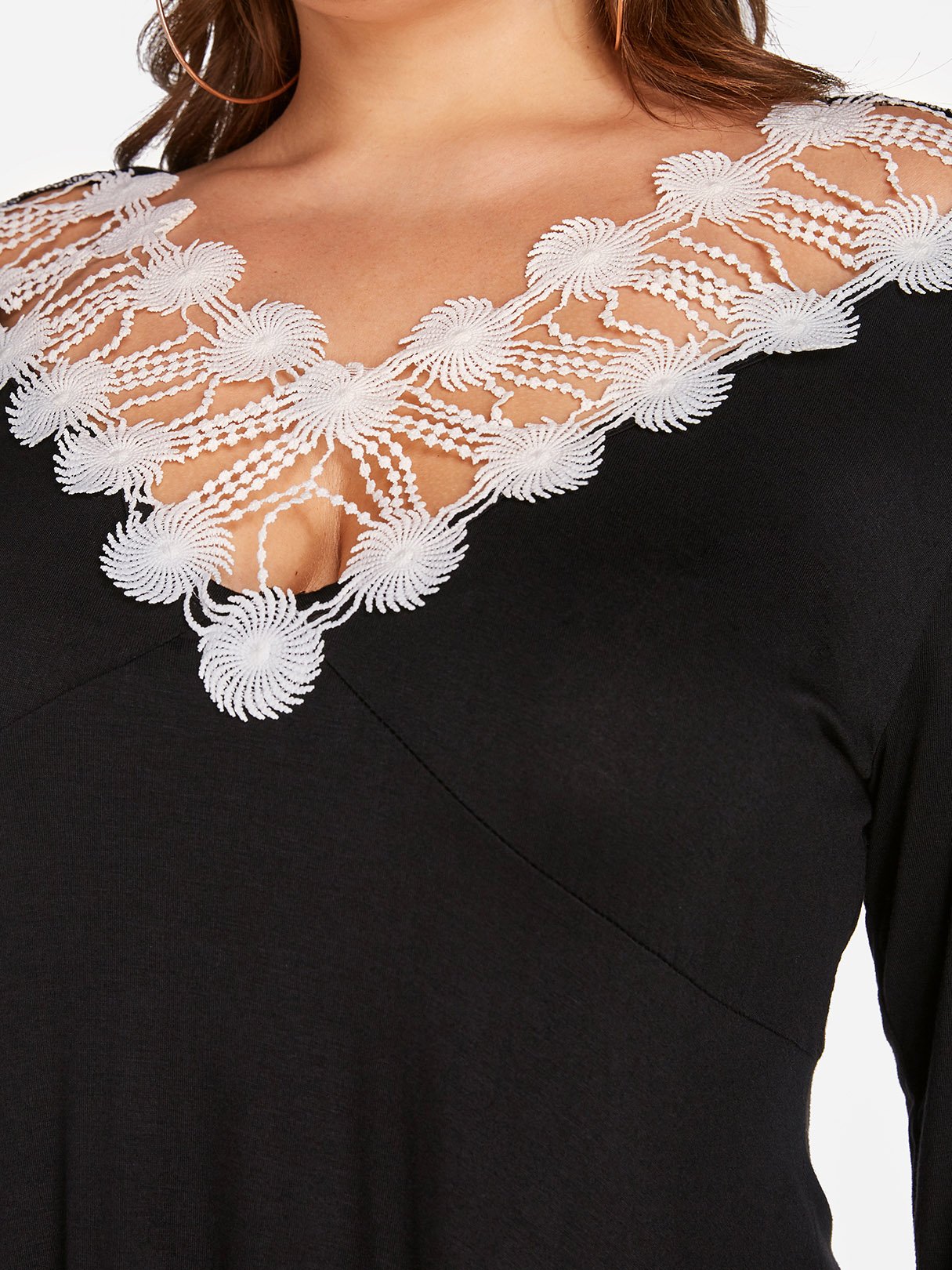 OEM ODM Womens Long Sleeve Plus Size Tops