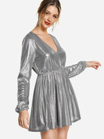 ODM Ladies Long Sleeve Dress