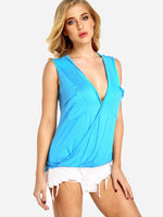 OEM Ladies Blue Camis