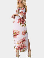 OEM ODM Ladies Black Floral Dresses