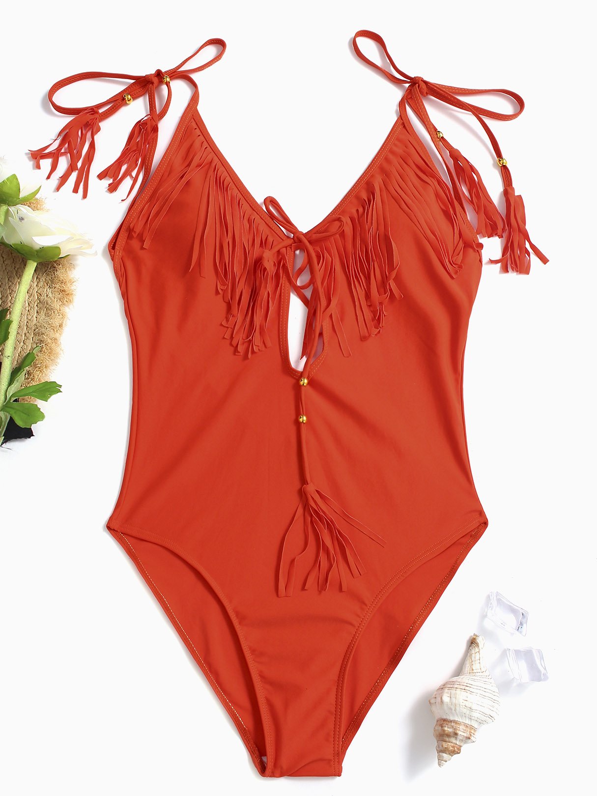 Custom Red And Blue Bikinis