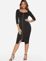 OEM ODM Womens 3/4 Sleeve Sexy Dresses
