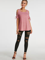 ODM Ladies Short Sleeve T-Shirts