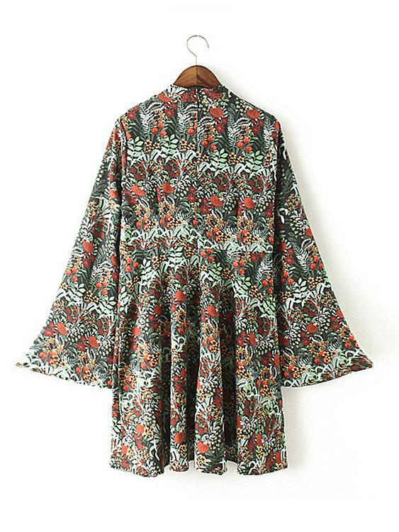 OEM ODM Womens 3/4 Sleeve Midi Dress