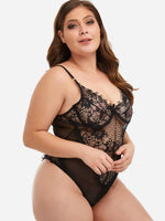 OEM Ladies Black Plus Size Intimates